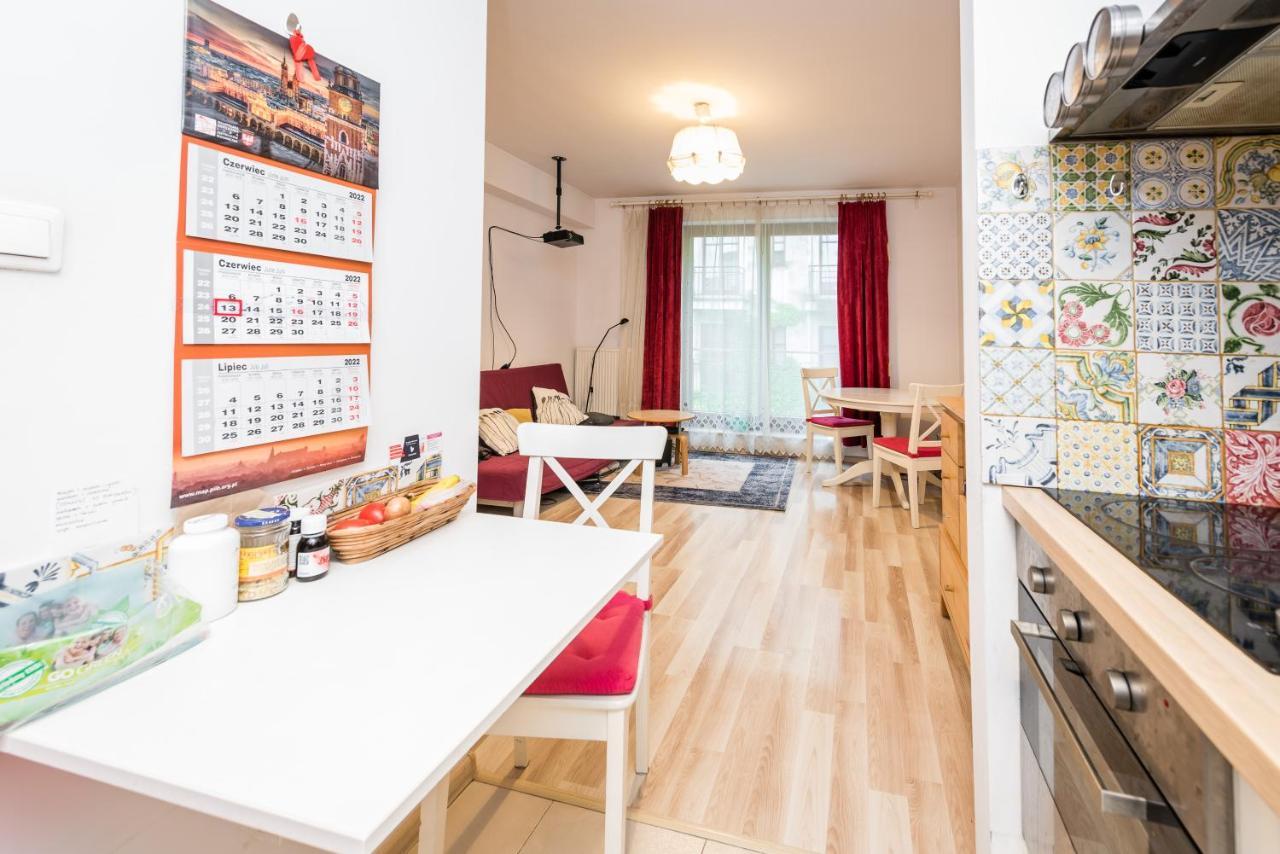 Green Garden Podgorze Apartment Wawelofts Krakow Ngoại thất bức ảnh